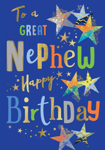 Picture of TO A GREAT NEPHEW HAPPY BIRTHDAY